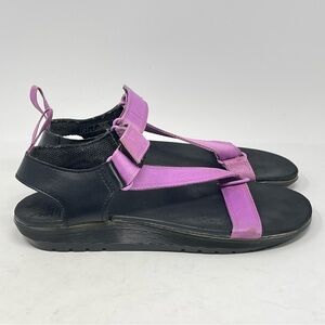 Dr. Martens Balfour Z-Strap Sandals Womens 9 Purple Ankle Strap Strappy Summer
